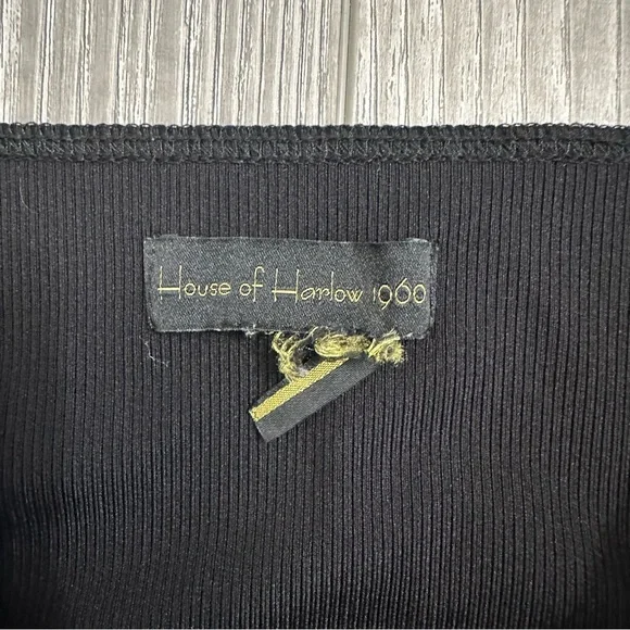 House of Harlow Black Halter Bodysuit Size M - Picture 3 of 5